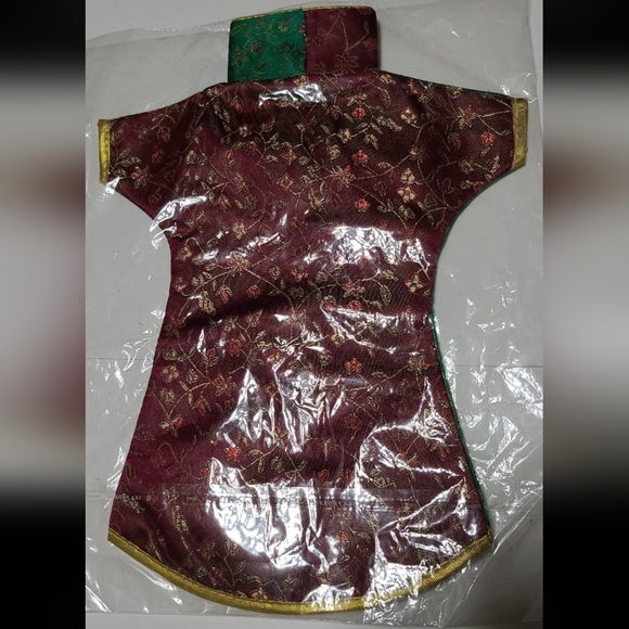 Vintage Japanese/Chinese Wine/Sake Bottle Cover NWT - Picture 2 of 6